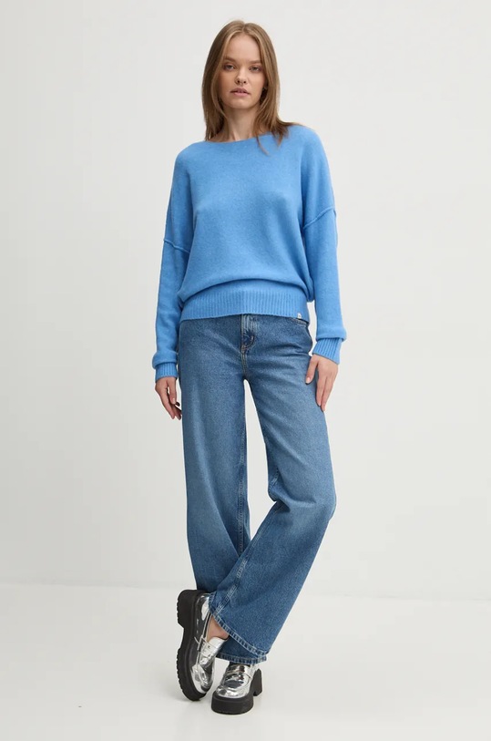Светр з домішкою вовни Rip Curl EMILY 013WKN блакитний AW24