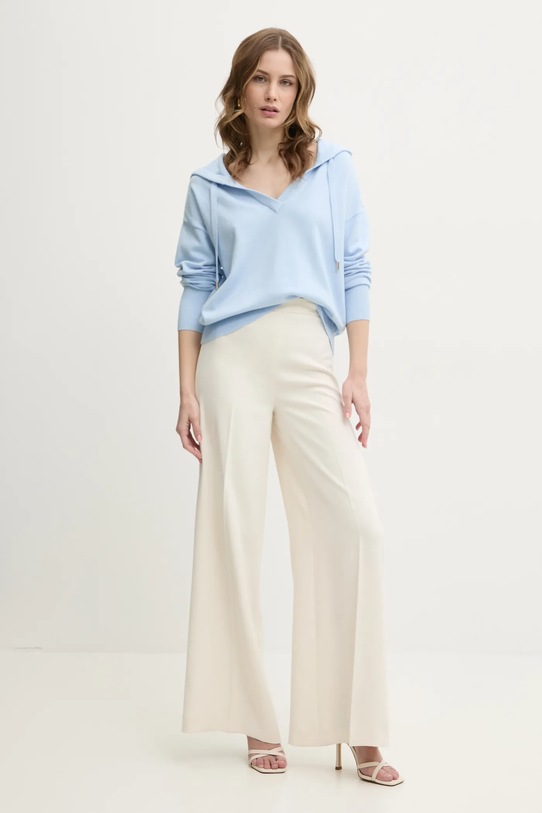 Morgan pulover MBALLON MBALLON albastru AW24