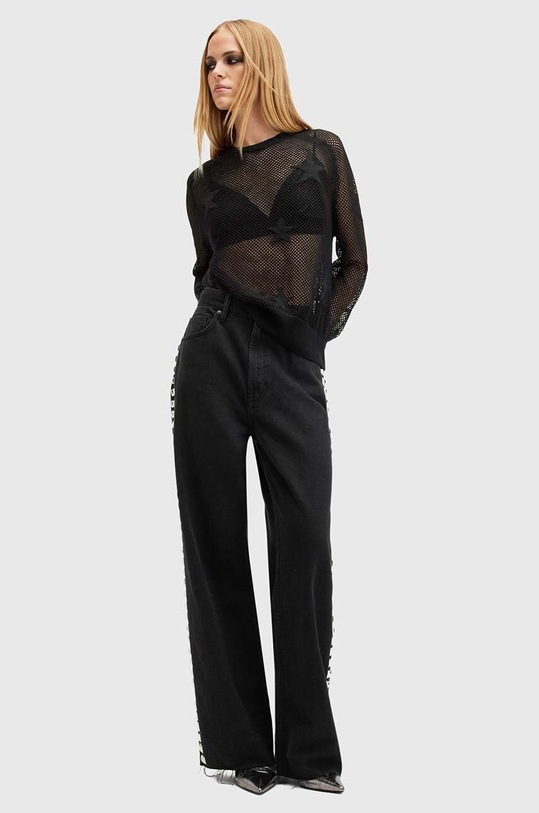 AllSaints sweter SERAPH JUMPER W005KB czarny