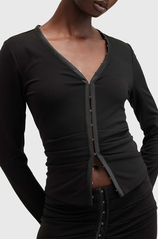 Kardigan AllSaints CADELL TOP W033JB černá AW24