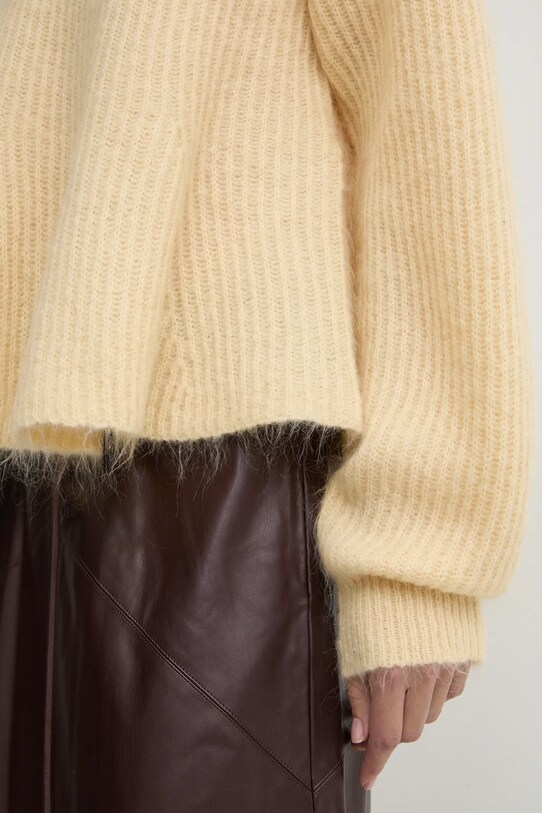By Malene Birger pulover de lana COVA 103003 galben