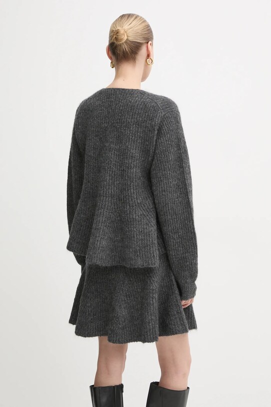 Îmbrăcăminte By Malene Birger pulover de lana COVA 103003 gri