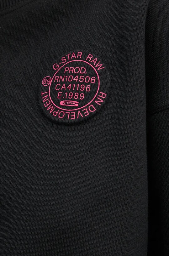 G-Star hanorac de bumbac negru D25044.D427