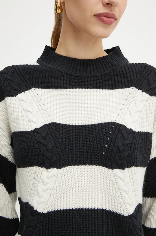 Svetr z vlněné směsi Guess W4BR41.Z3HW0 černá