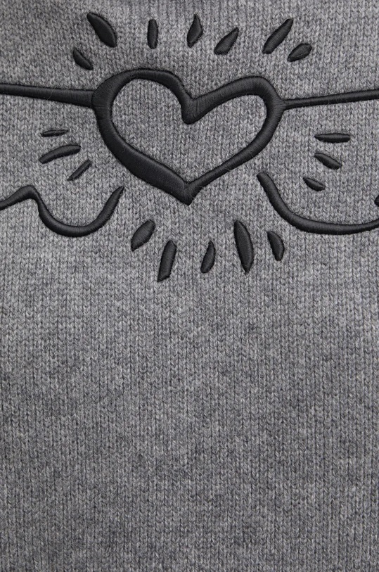 Miss Sixty maglione in lana x Keith Haring 6L4RJ0380000 grigio