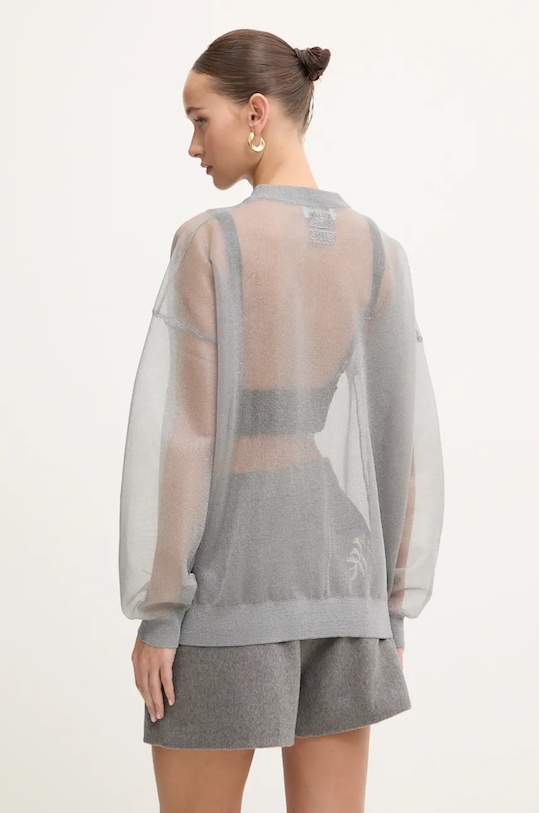 Odzież Never Fully Dressed sweter Zazi Jumper NFDKN441 szary