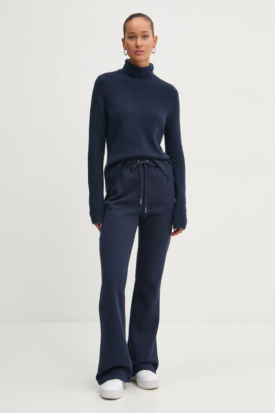 Abercrombie & Fitch pulover din amestec de lana KI150.4271.200 bleumarin AW24
