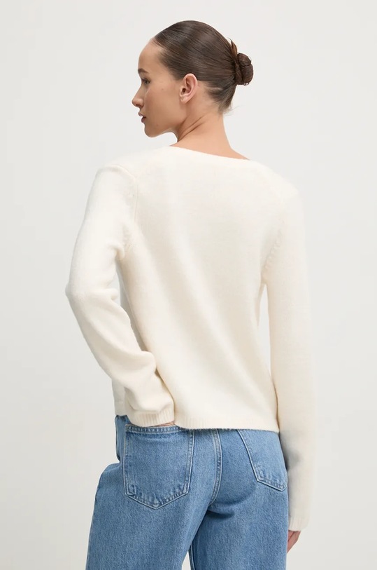 Îmbrăcăminte Abercrombie & Fitch cardigan din amestec de lana KI150.4256.178 bej