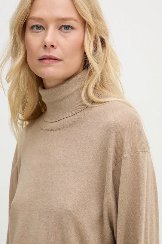 Свитер с примесью шерсти By Malene Birger MOHSEN бежевый Q72551001