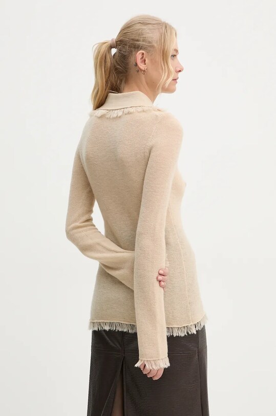 Îmbrăcăminte By Malene Birger pulover de lână DREELE Q72553002 bej