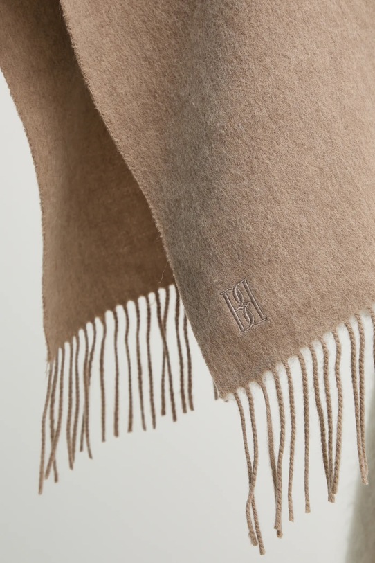 Μάλλινο πόντσο By Malene Birger TURTMA Q70455023Z μπεζ