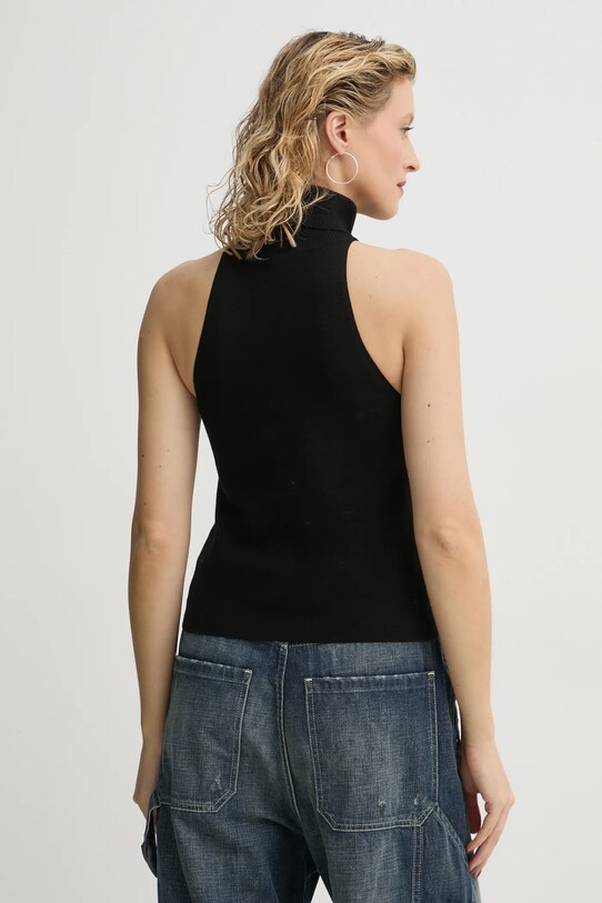 Îmbrăcăminte G-Star vestă din bumbac D26410.D487 negru