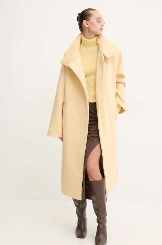 Μάλλινο πουλόβερ Miss Sixty 6L3RJ7311000 κίτρινο AW24