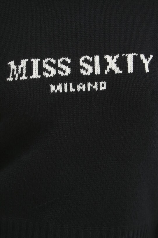 Вовняний светр Miss Sixty 6L4RJ4360000 чорний