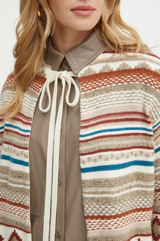 Weekend Max Mara cardigan in lana 2425346013600 beige