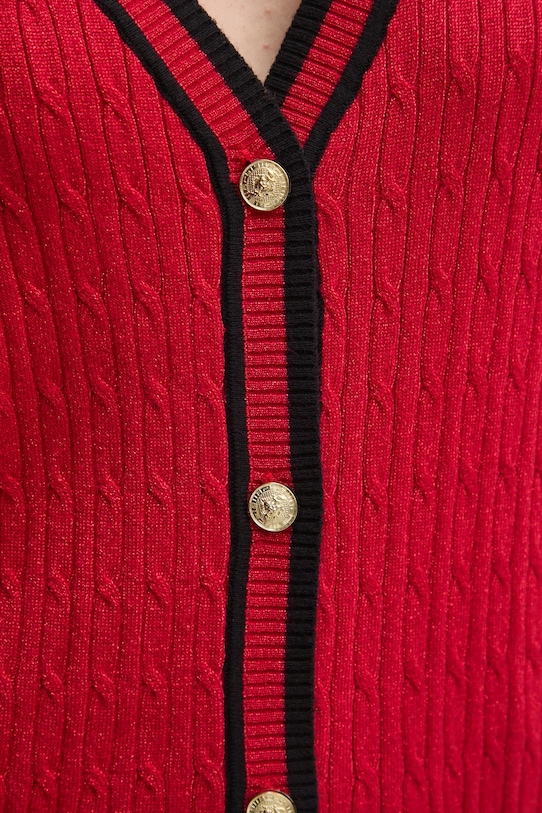 Artigli kardigan ACMA000079 czerwony