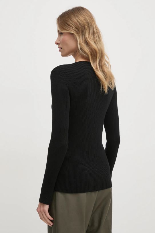 Îmbrăcăminte Sandro Ferrone pulover de lana SFS69YBEQUATTRO negru