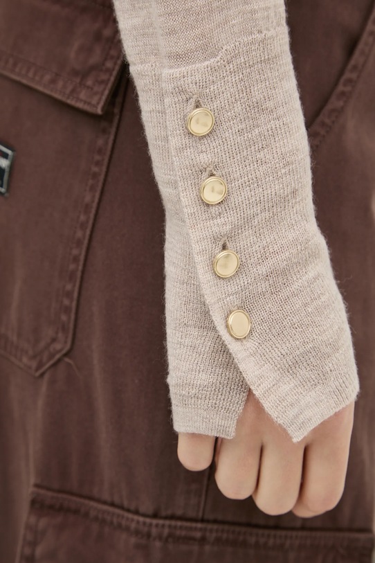 Abercrombie & Fitch pulover de lana KI150.4348.410 bej