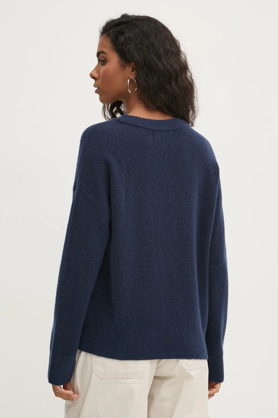 Oblečení Vlněný svetr Abercrombie & Fitch KI150.4391.200 námořnická modř