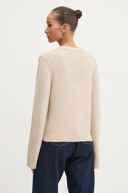 Îmbrăcăminte Abercrombie & Fitch cardigan din amestec de lana KI150.4429.410 bej