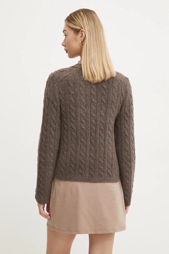 Abbigliamento Abercrombie & Fitch cardigan con aggiunta di lana KI150.4459.400 marrone