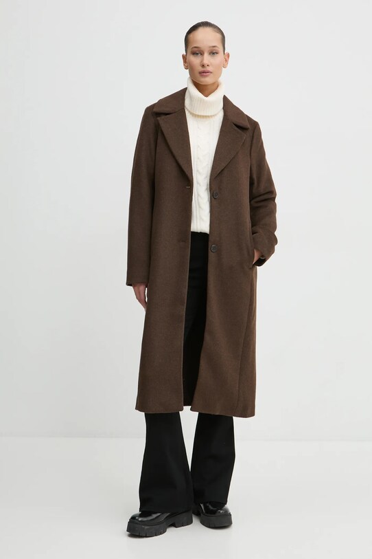 Abercrombie & Fitch pulover din amestec de lână KI150.4460.178 bej AW24