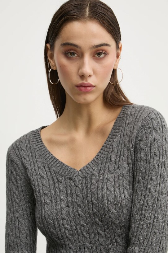 Svetr Hollister Co. šedá KI350.4261.125