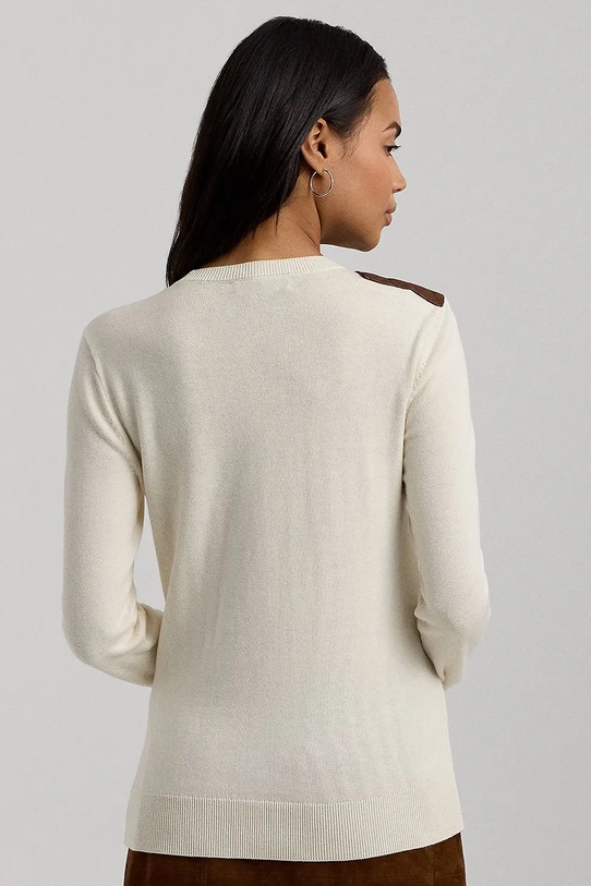 Lauren Ralph Lauren sweter 200940581 beżowy AW24