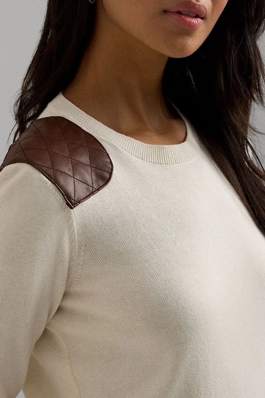 Odzież Lauren Ralph Lauren sweter 200940581 beżowy