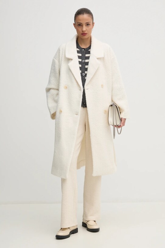 Kardigan s primjesom vune Pedro del Hierro 3518686 siva AW24