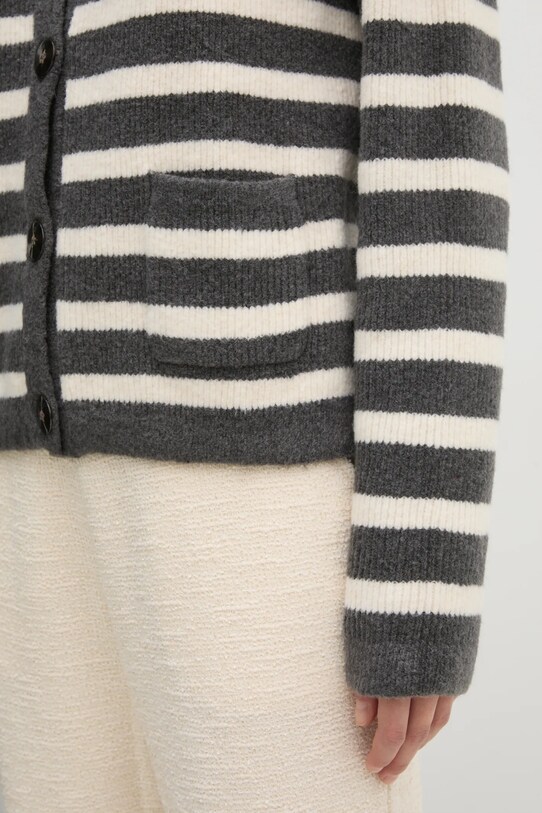 Kardigan s primjesom vune Pedro del Hierro 3518686 siva