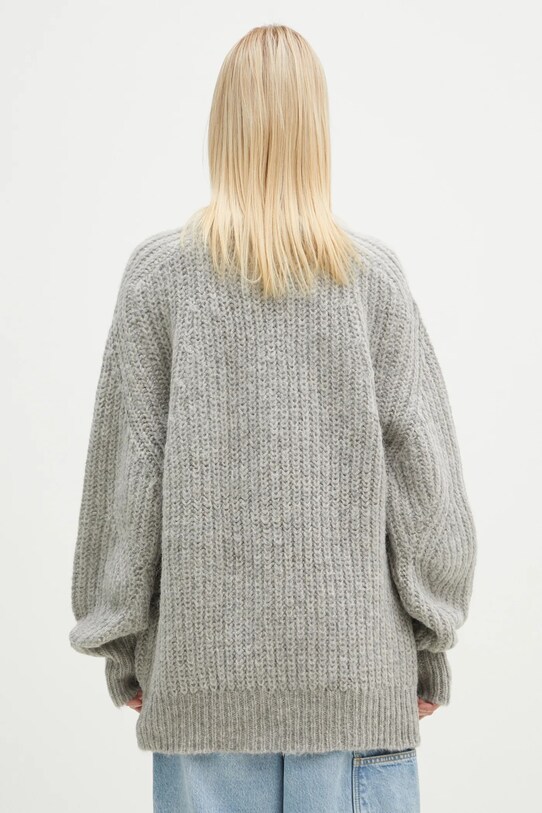 Одяг Вовняний светр Rotate Knitted Logo 1137491789 сірий