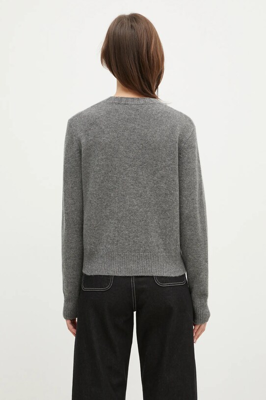Одяг Светр з кашеміру Sporty & Rich SRC Wool Cashmere WS012506302GY03 сірий