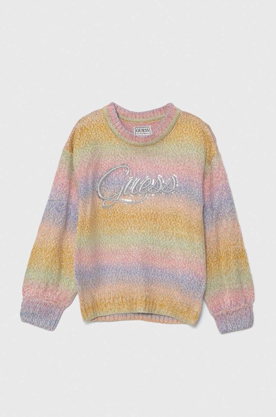 Detský sveter Guess J4YR03.Z3G50.9BYH viacfarebná AW24