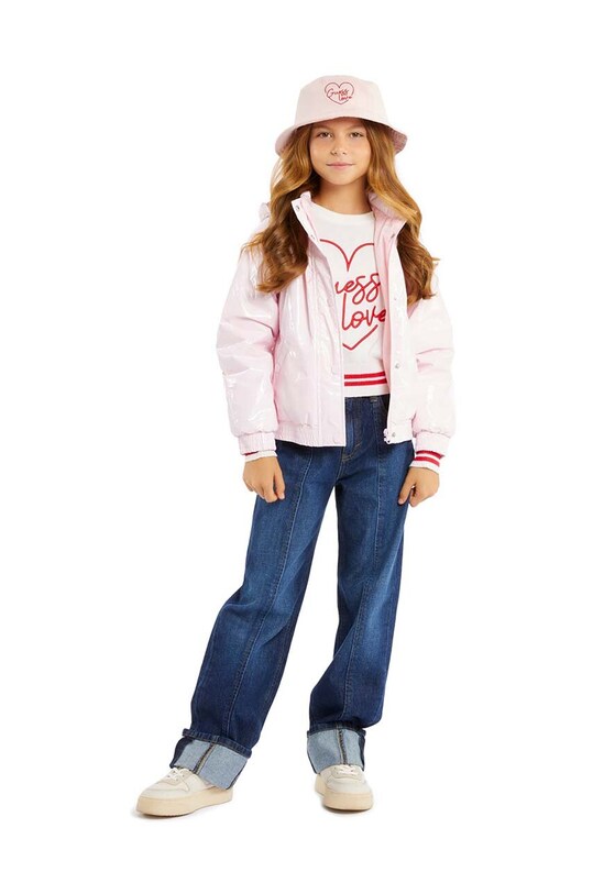 Obojstranný sveter s prímesou vlny Guess s prímesou vlny biela J4YR05.Z3FV0.9BYH