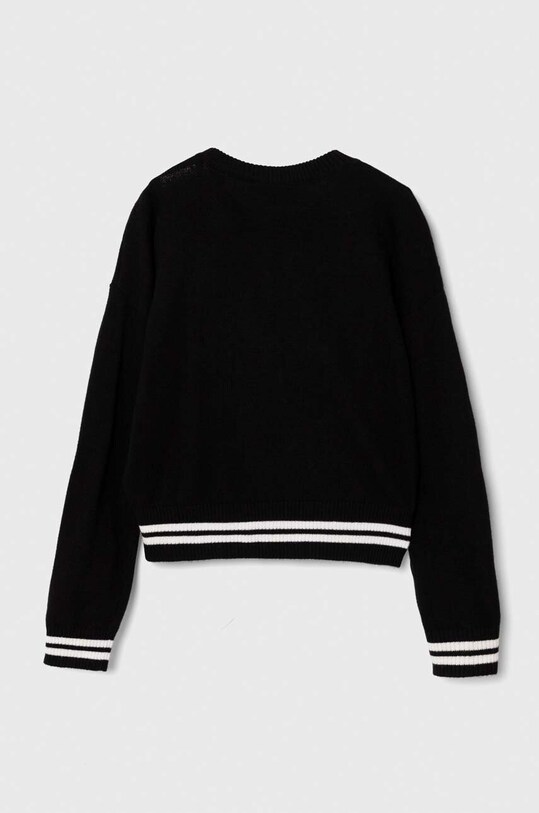 Двусторонний свитер с примесью шерсти Guess J4YR05.Z3FV0.9BYH чёрный AW24