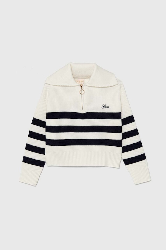Detský sveter Guess J4YR10.Z3FU0.9BYH biela AW24