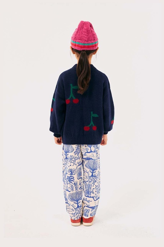 Dětský svetr s příměsí vlny Bobo Choses Cherry 224AC119