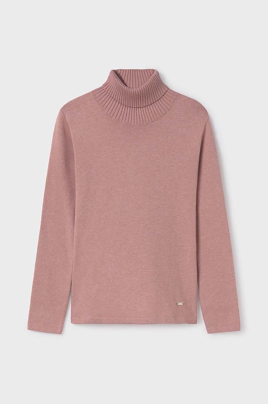 Detský sveter Mayoral stredne hrubá ružová 345.8B.Junior.9BYH