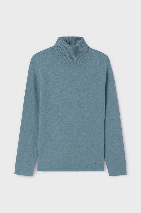 Mayoral sweter dziecięcy 345.8B.Junior.9BYH turkusowy AW24