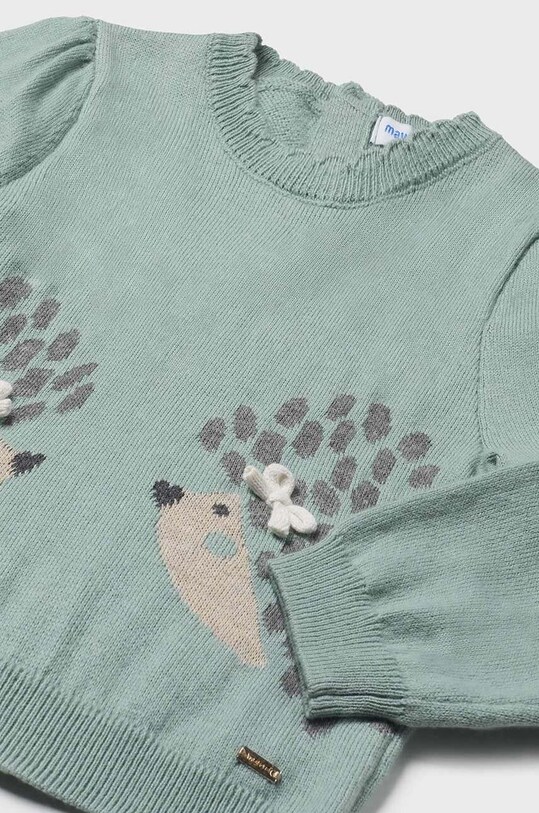 Mayoral pulover din amestec de lână pentru bebeluși 2322.4C.Baby.9BYH turcoaz AW24
