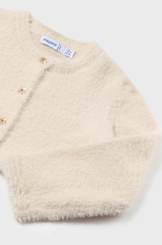 Dziewczynka Mayoral kardigan niemowlęcy 2325.4A.Baby.9BYH beżowy