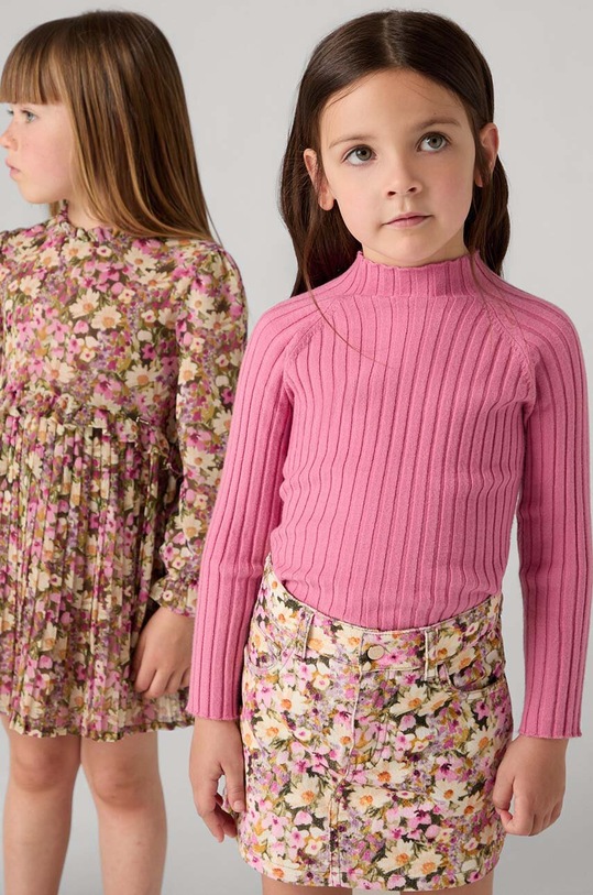 Mayoral sweter dziecięcy pozostałe różowy 4062.6F.Mini.9BYH