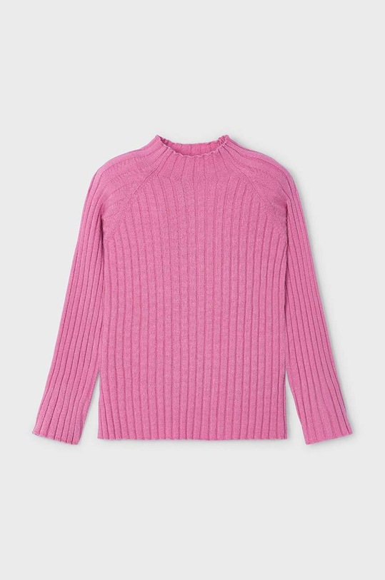 Mayoral sweter dziecięcy 4062.6F.Mini.9BYH różowy AW24