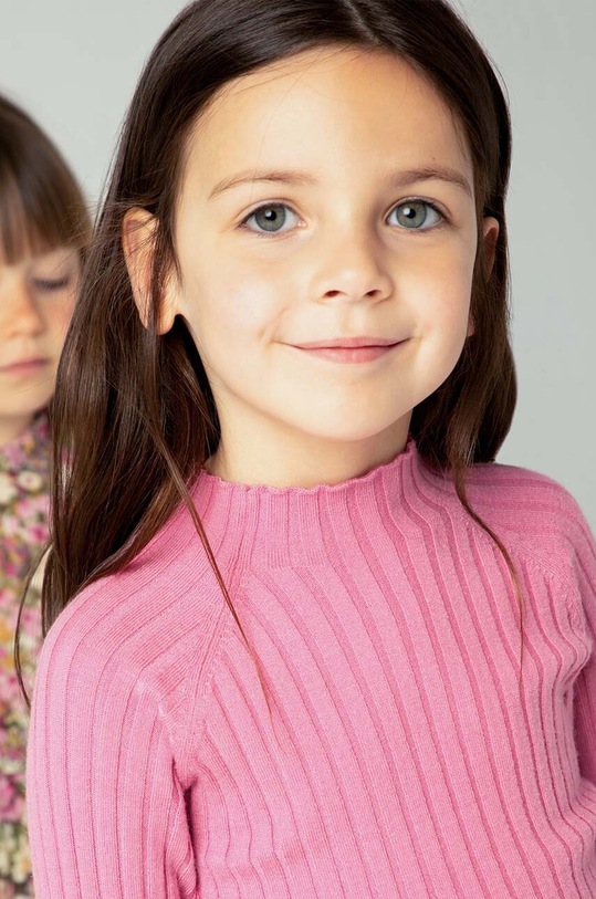 Mayoral sweter dziecięcy różowy 4062.6F.Mini.9BYH