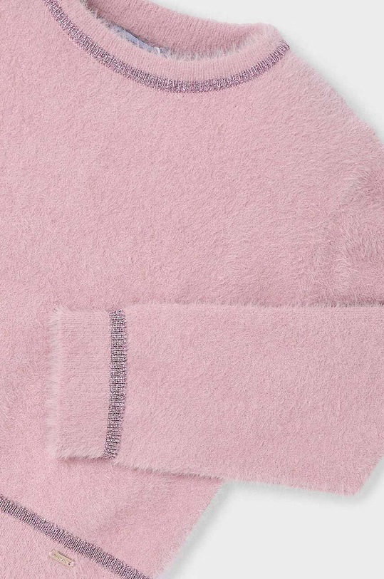 Mayoral sweter dziecięcy 4353.6B.Mini.9BYH różowy AW24