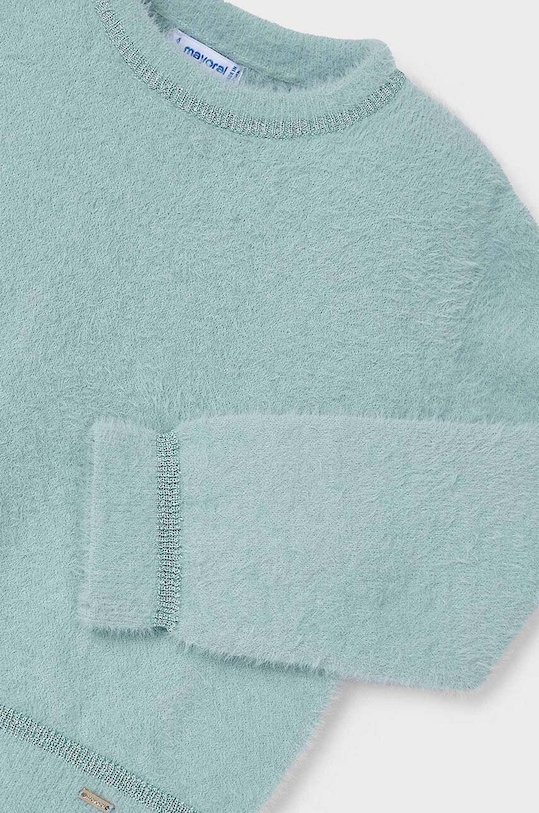 Otroški pulover Mayoral 4353.6B.Mini.9BYH turkizna AW24
