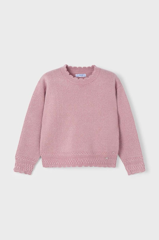 Dětský svetr Mayoral středně silná růžová 4355.6C.Mini.9BYH