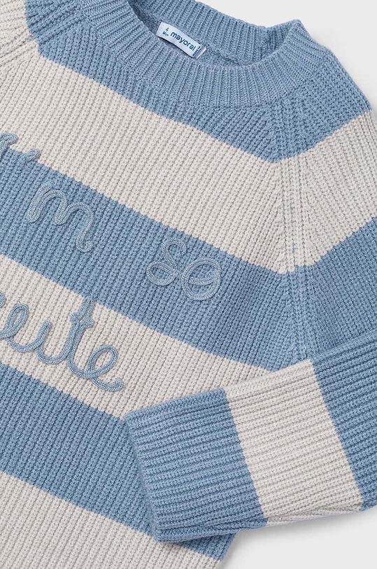 Mayoral sweter dziecięcy 4357.6E.Mini.9BYH niebieski AW24
