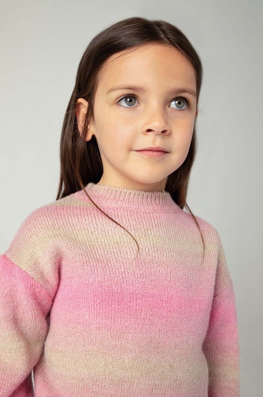 Dětský svetr Mayoral růžová 4360.6G.Mini.9BYH
